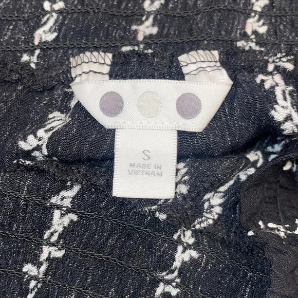 Three Dots Women’s Size Small Printed Pant (Black Floral) - Picture 4 of 9